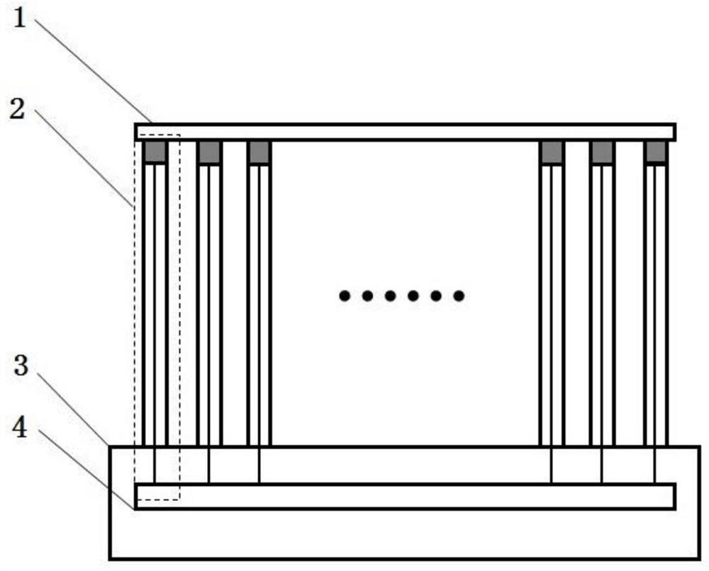 Device and method for measuring flatness of lithium ion soft package battery