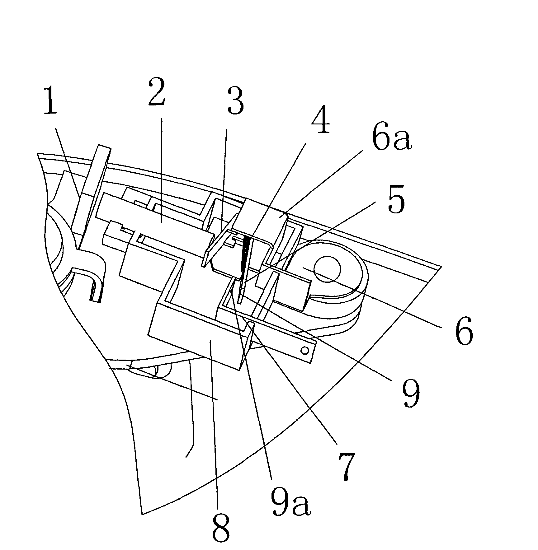 Idling flameout switch of general gasoline engine