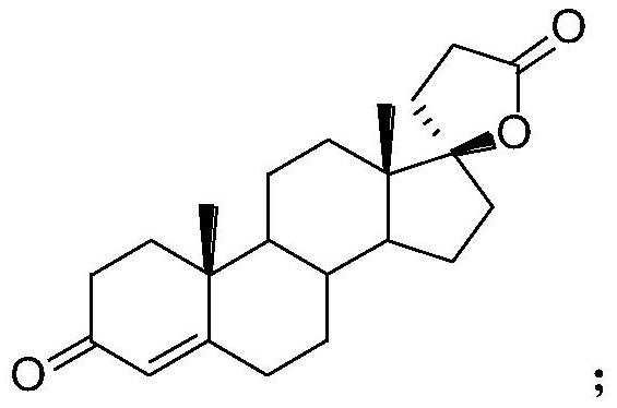 Synthesis process of steroid compound, canrenone and spirolactone