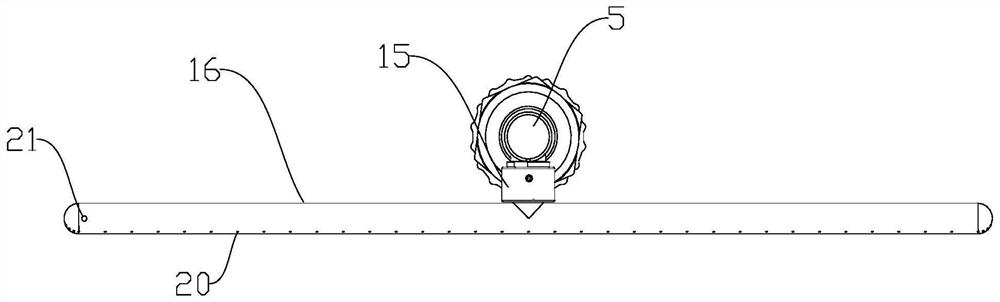 A telescopic rotary spraying device and endoscope cleaning equipment