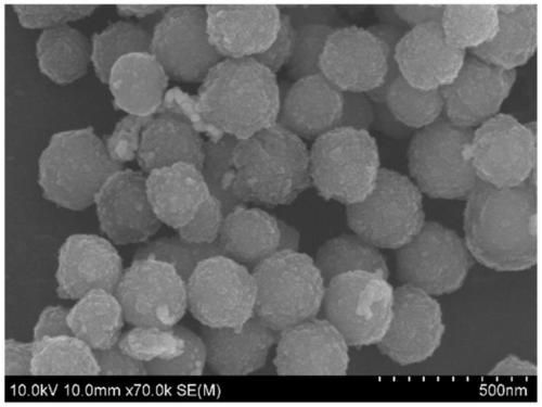 Low-molecular-weight substance mass spectrometry detection method based on palladium-gold core-shell micro-nano material