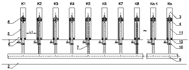 One-hole multi-purpose construction method for controlling impact and gas disaster of deeply buried coal seam.