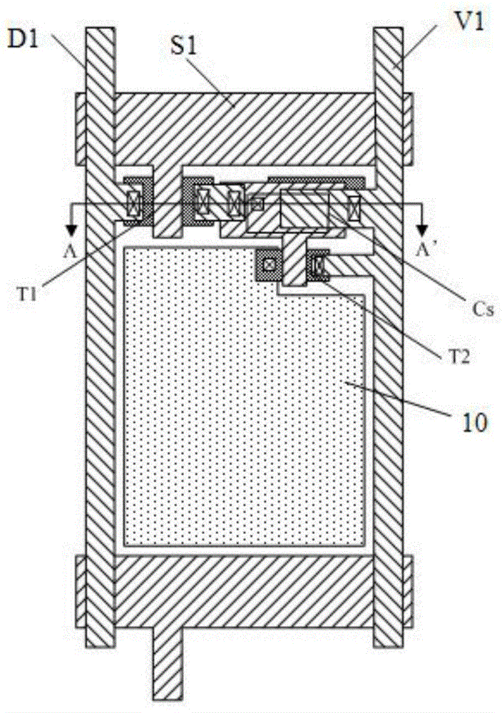 OLED display device array substrate and preparation method thereof