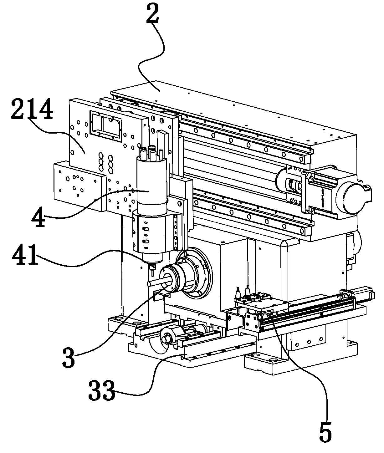 Turning-milling combination machine