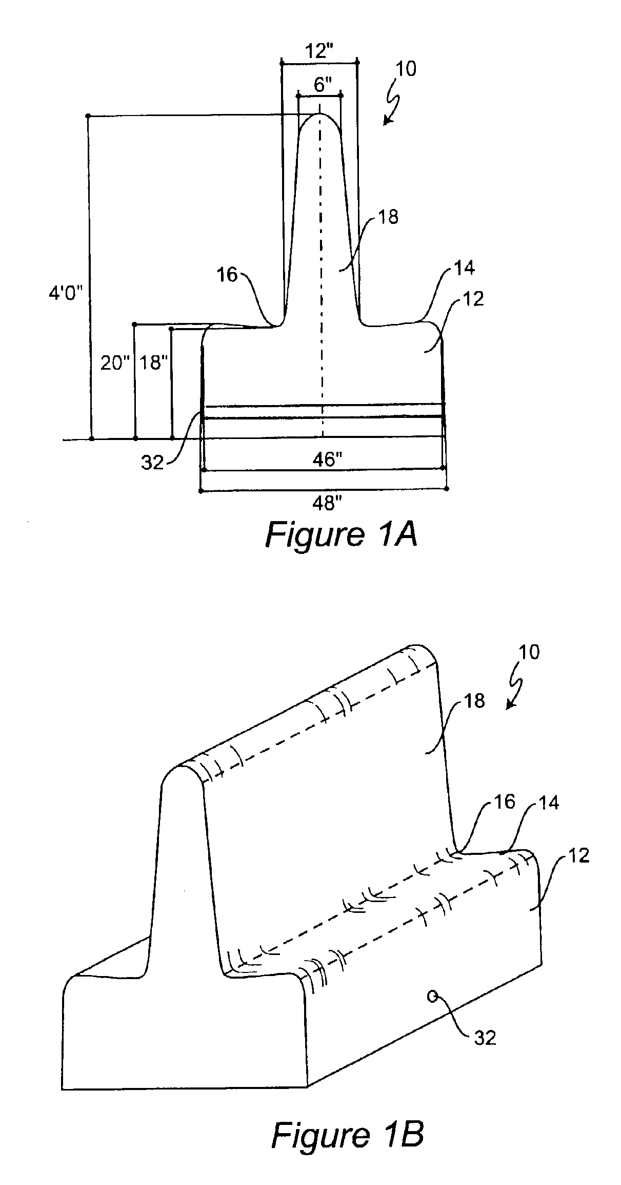 Decorative bench barrier