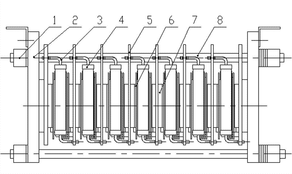 High-power discharge switching device based on light triggered thyristor