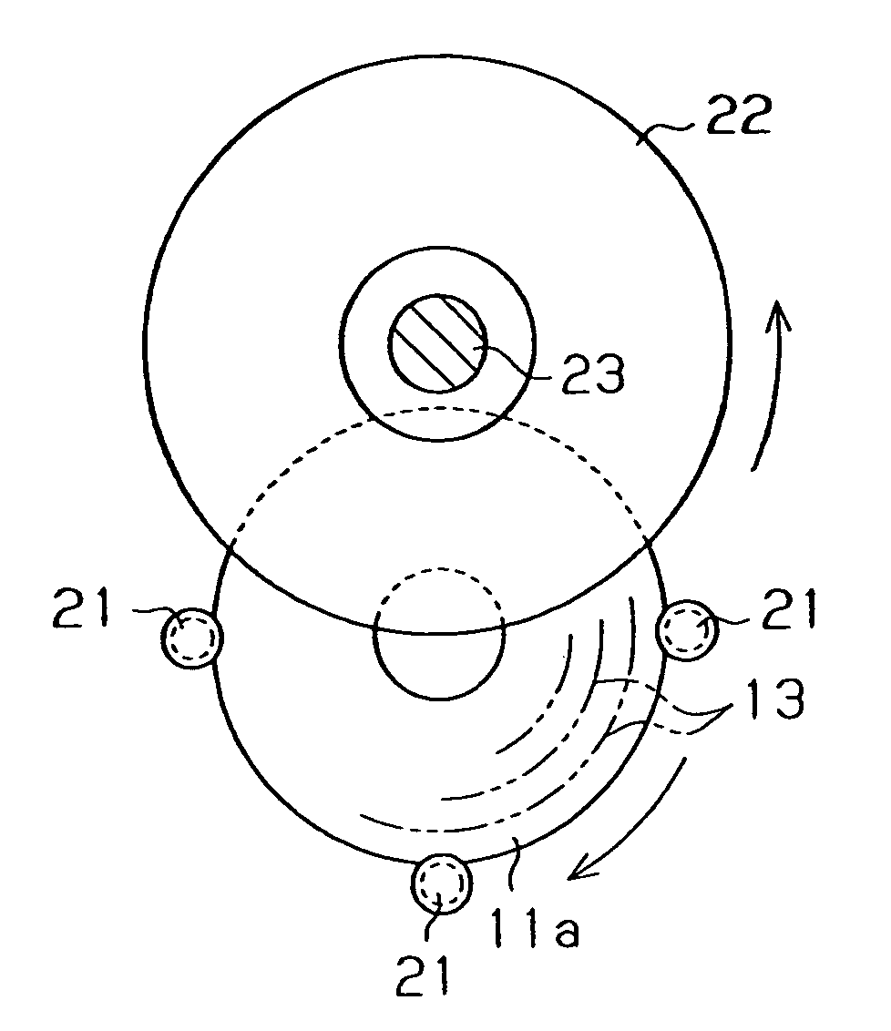 Glass substrate for information recording medium and process for manufacturing the same