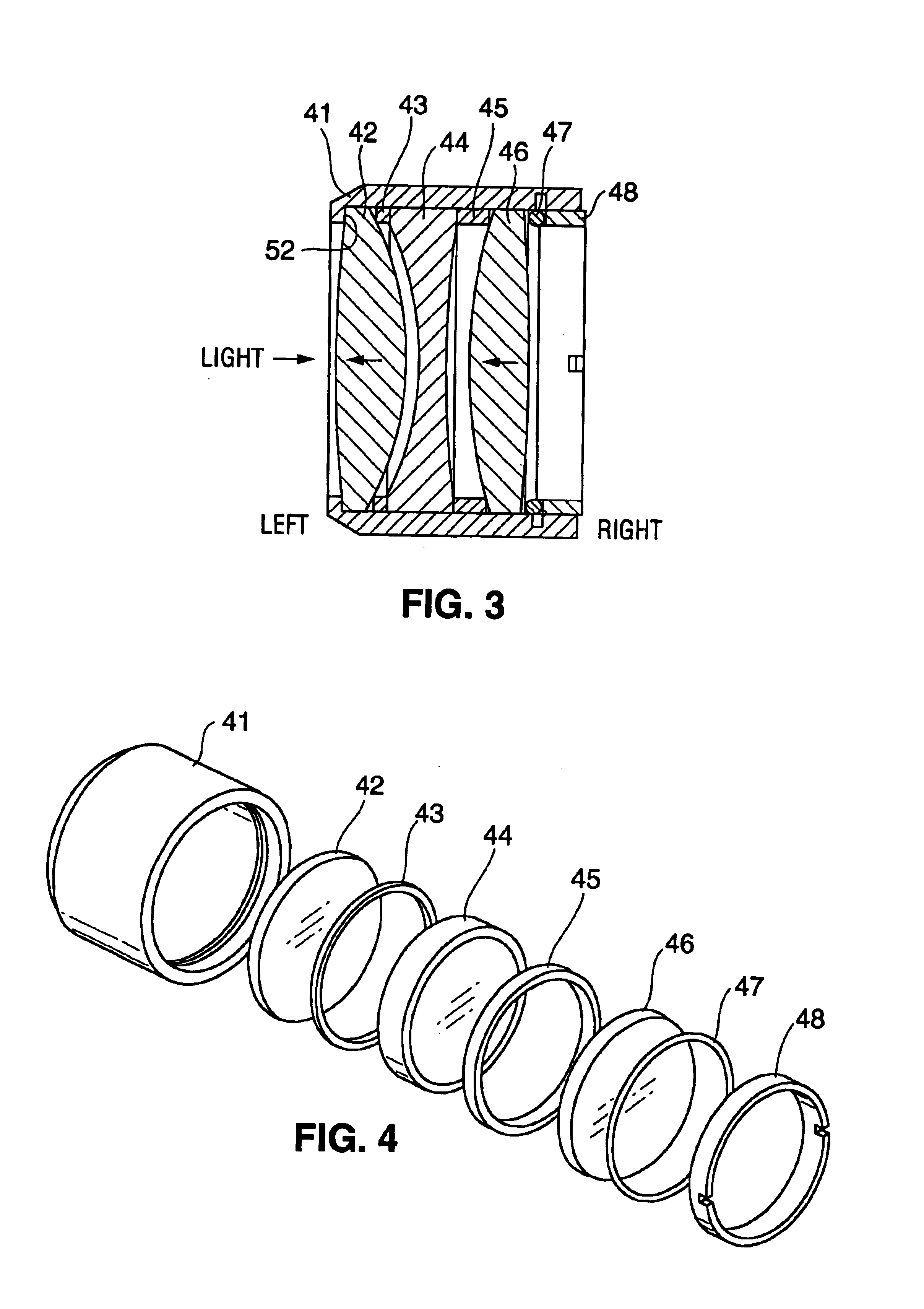 Refractive focusing element for spectroscopic ellipsometry