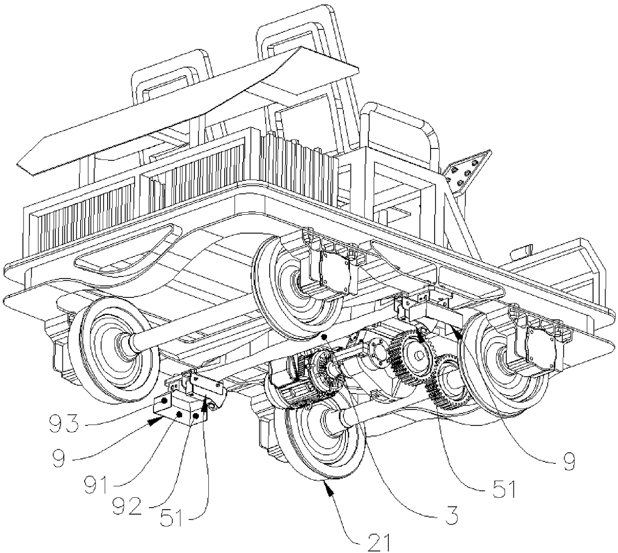 High-precision detection method and vehicle for track geometric parameters