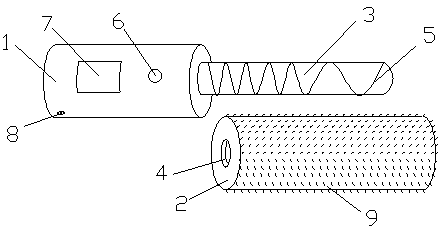 Electric fish scale brush