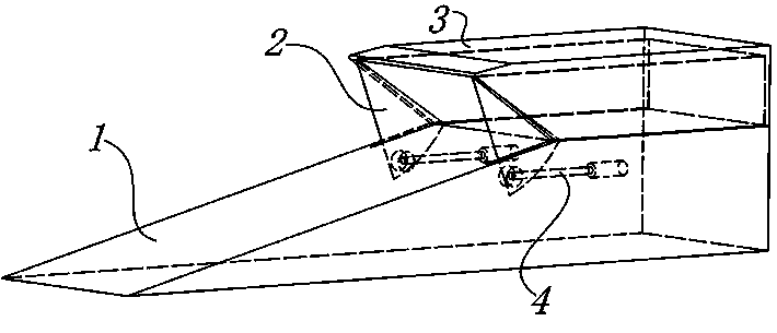 Hypersonic variable-geometry air inlet channel with rectangular section, design method and work mode