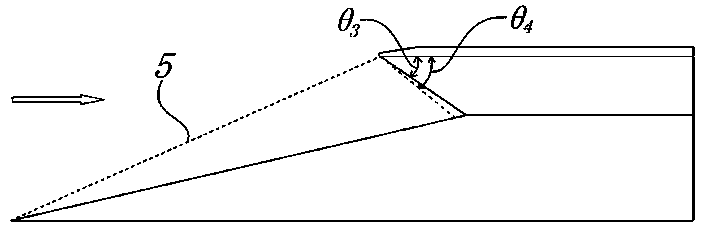 Hypersonic variable-geometry air inlet channel with rectangular section, design method and work mode