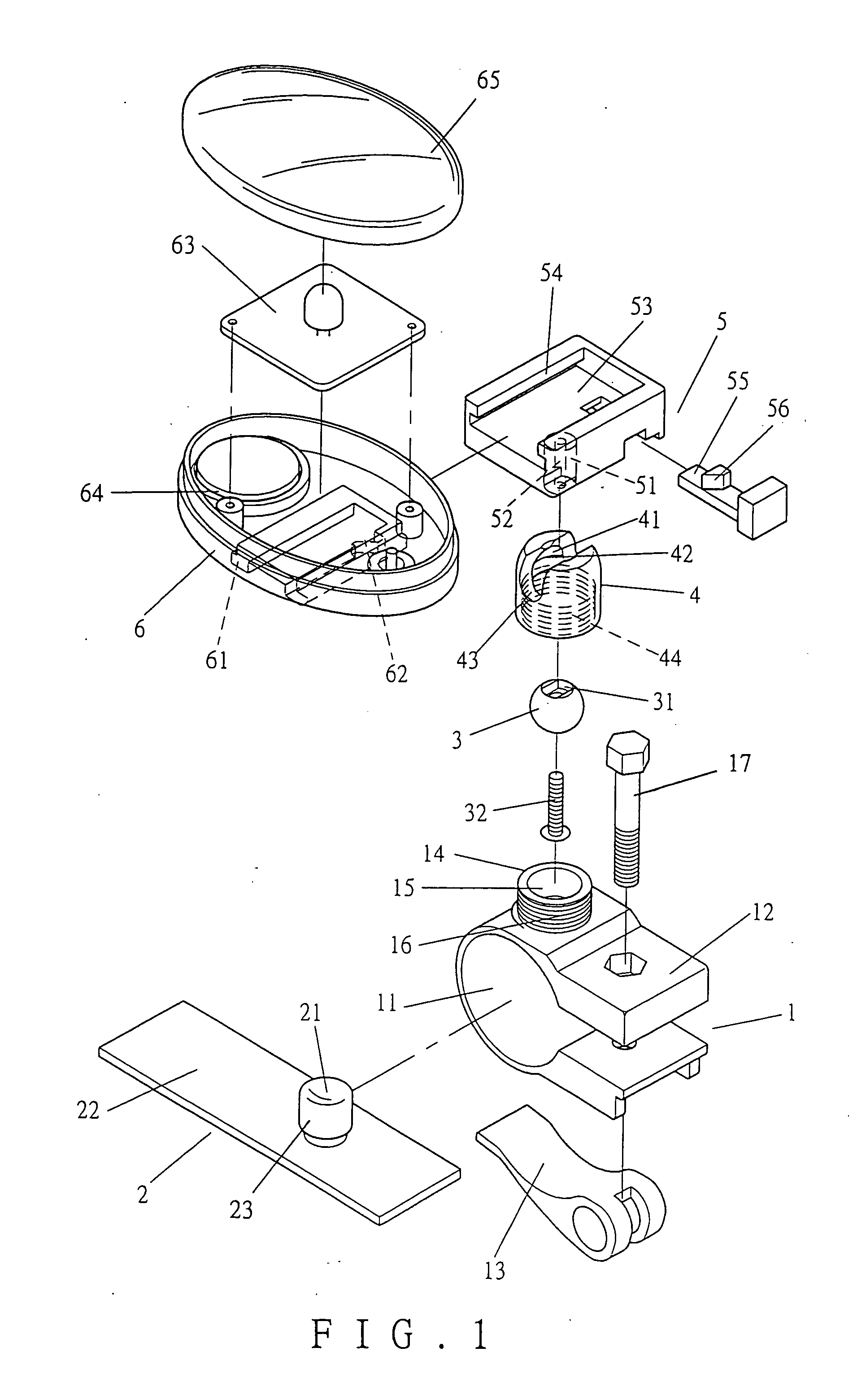 Adjustable attachment device for attaching an object to a tubular member