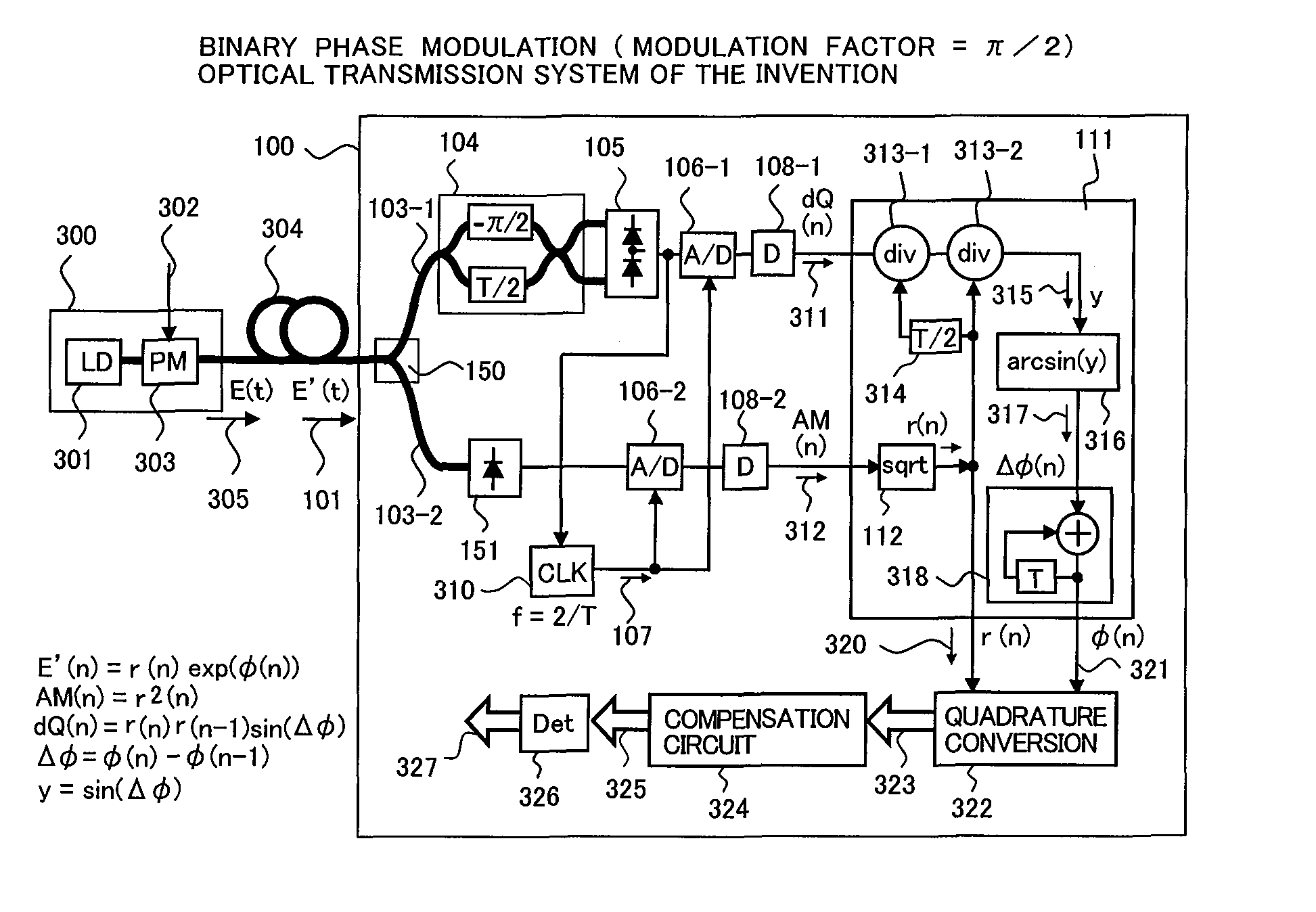 Optical field receiver and optical transmission system