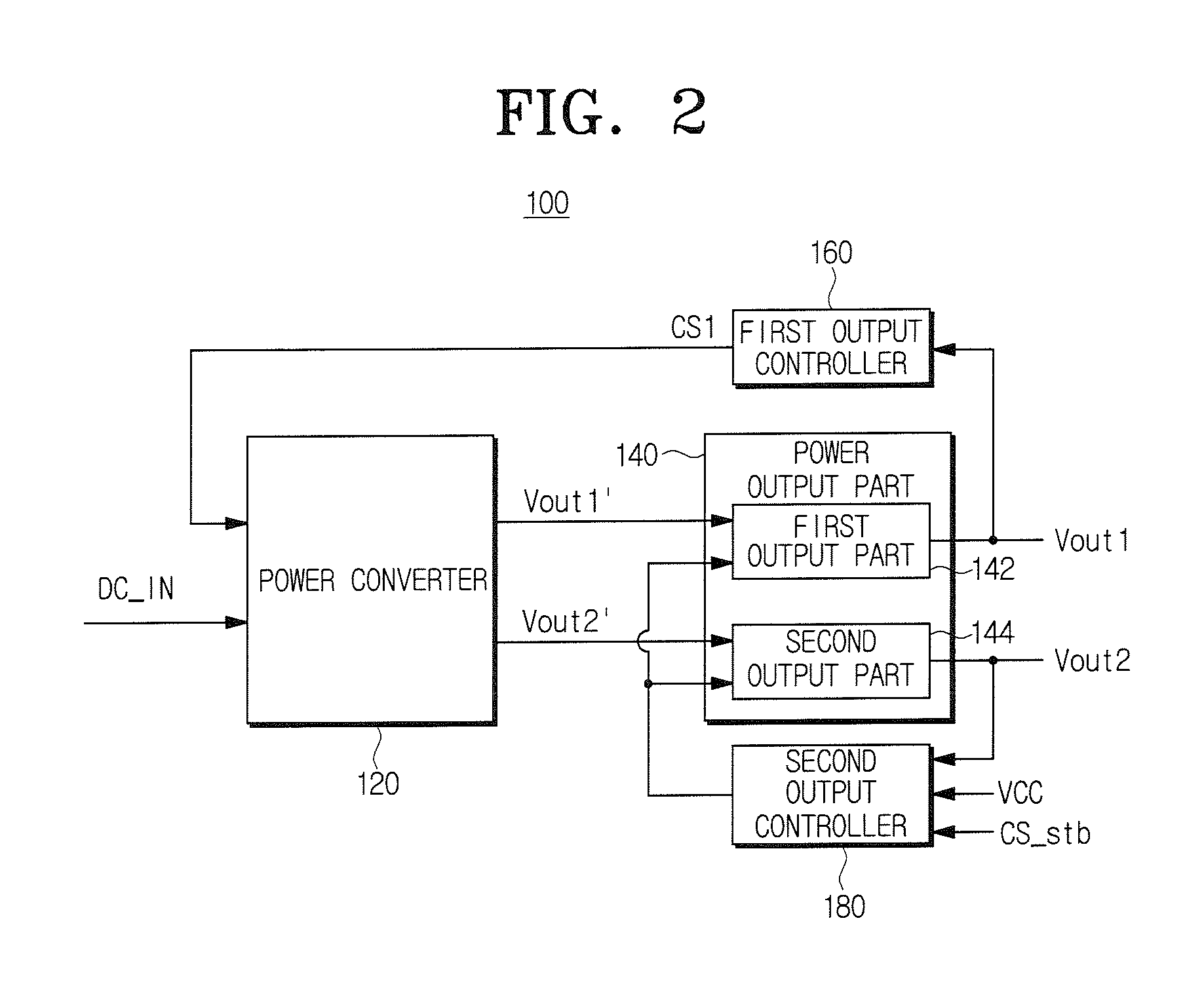 Power supply and image forming device having the same