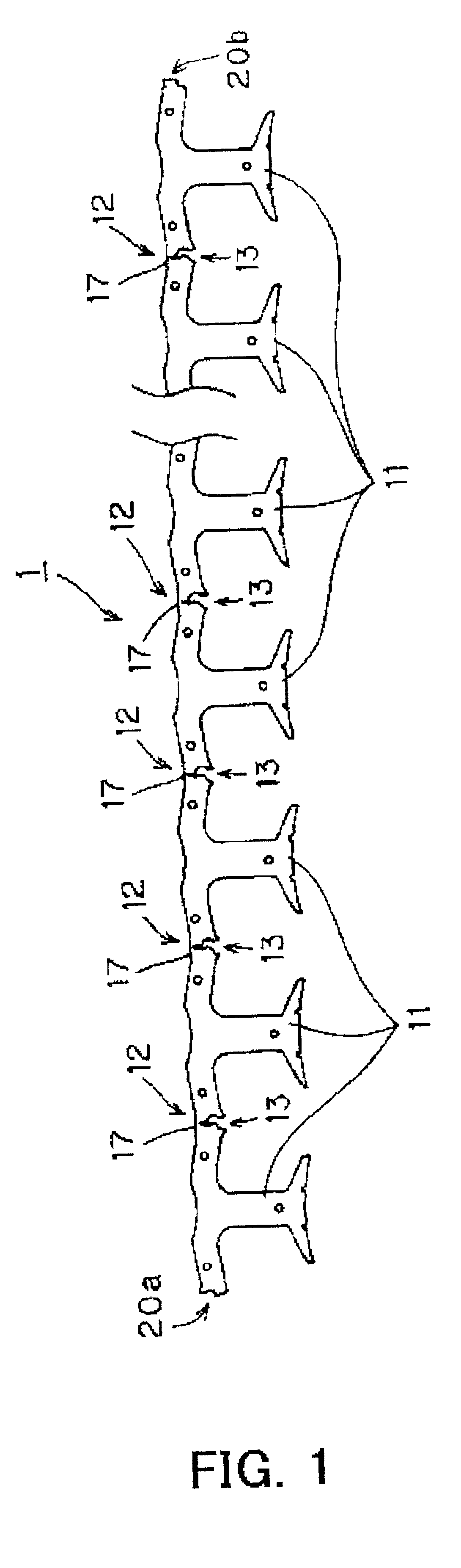 Stator core, an electric motor in which it is utilized, and method of manufacturing a stator core