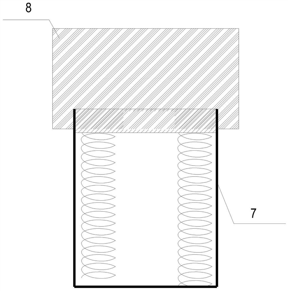 Active underpinning system of bridge pile foundation based on load servo and construction method thereof