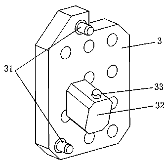 Valve rocker arm assembly welding tool of turbine shell