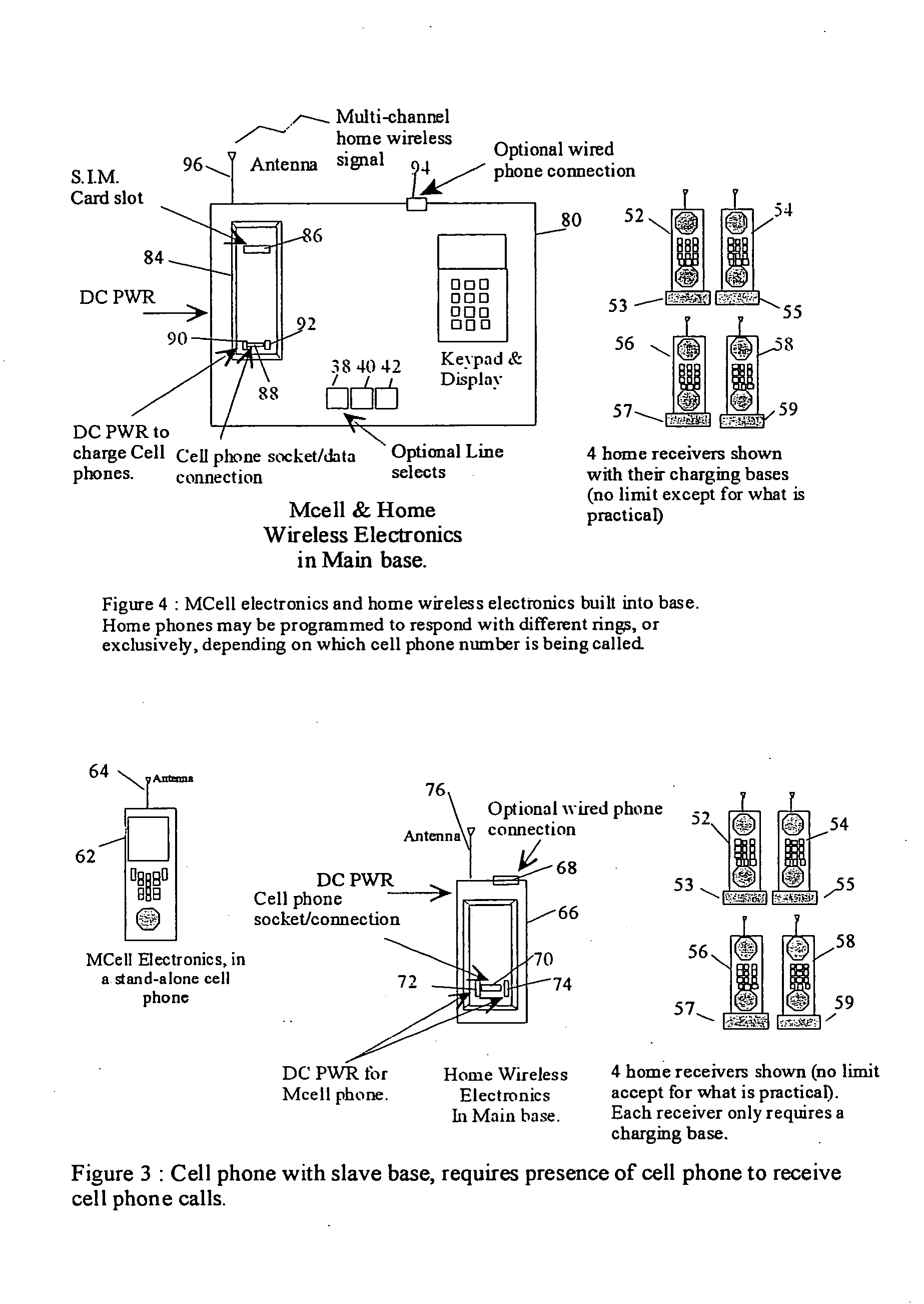 Home cellular phone system