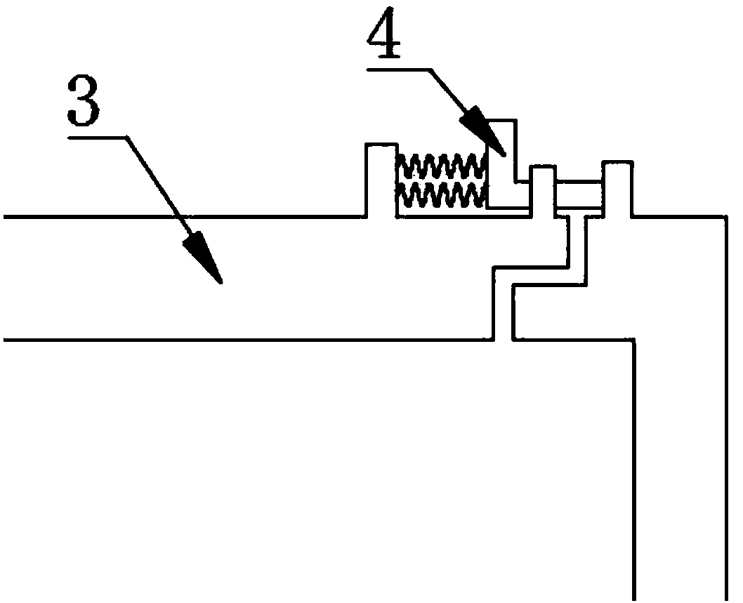 Treatment device for cadmium contaminated soil