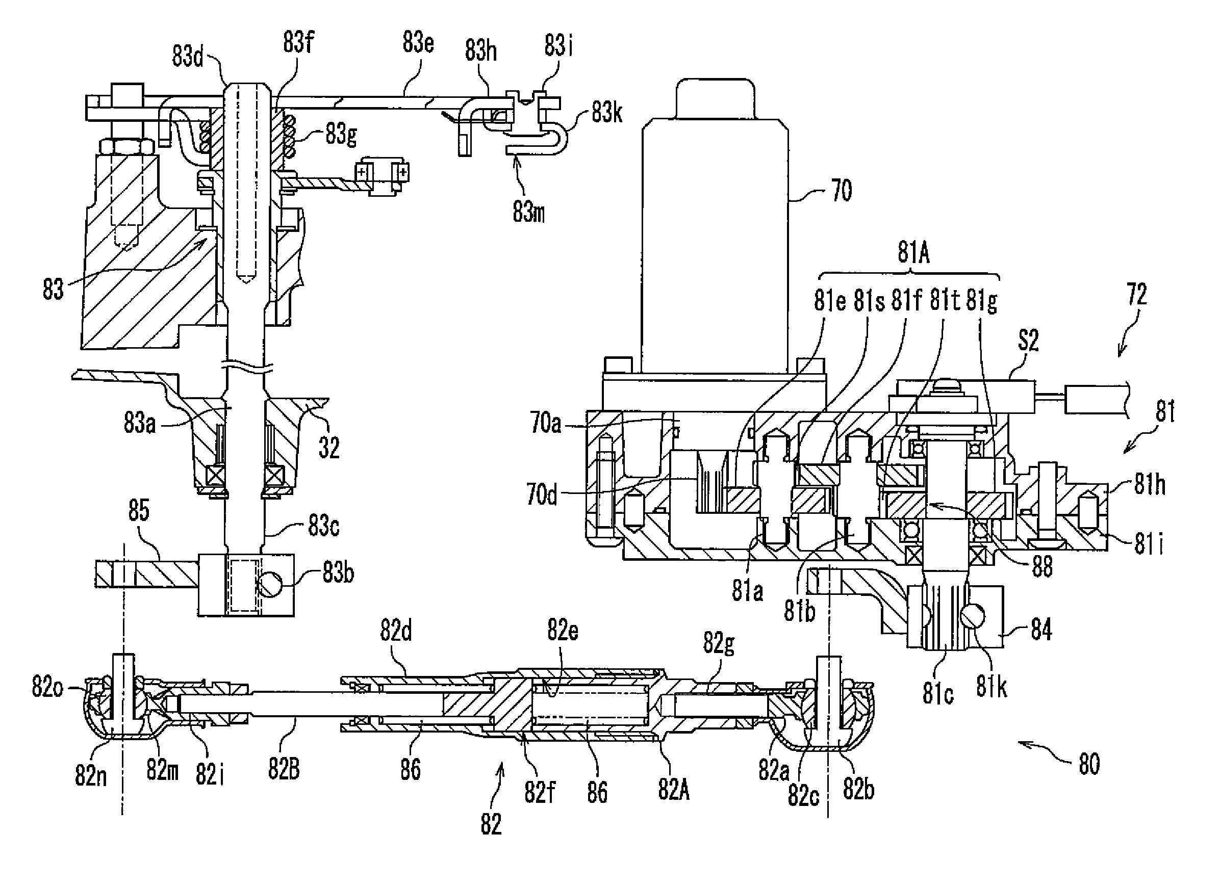 Automated shift control device and straddle-type vehicle equipped with the same