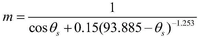 Aerosol foundation data-based AOD vertical correction effect evaluation method and system