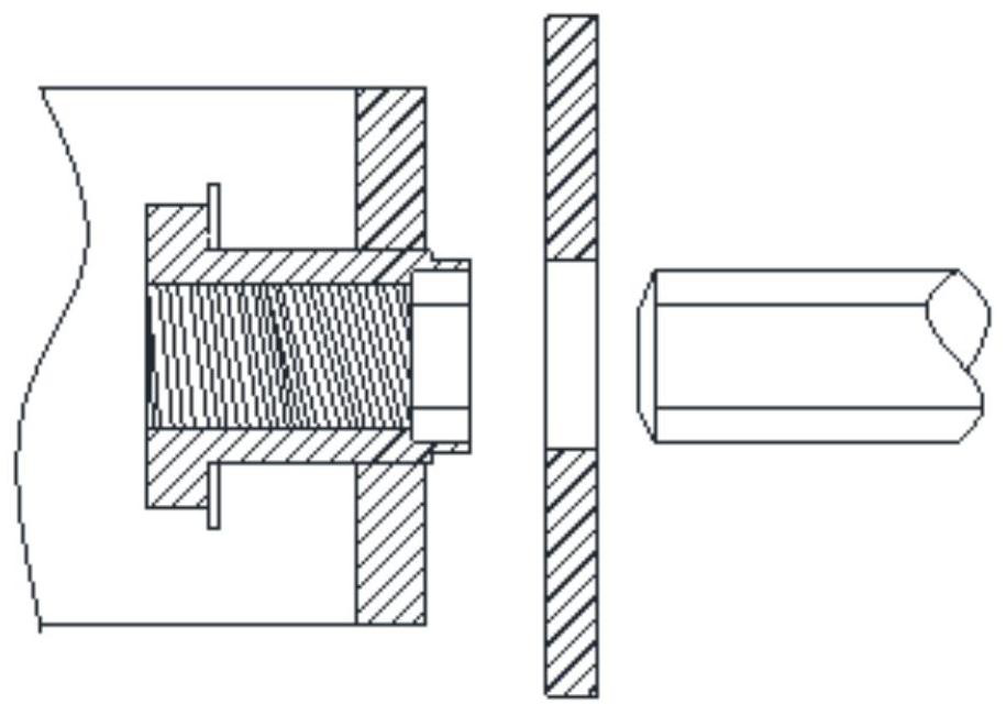 A new type of internal octagonal bolt frame structure joint and construction method