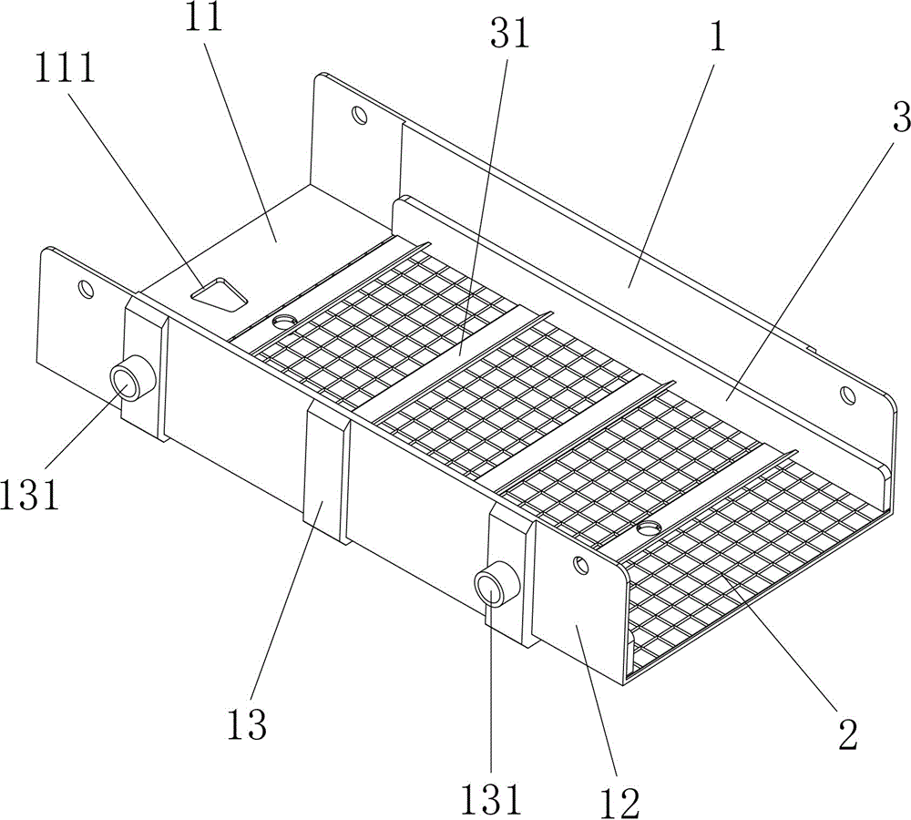 Cradle easy to assemble and disassemble