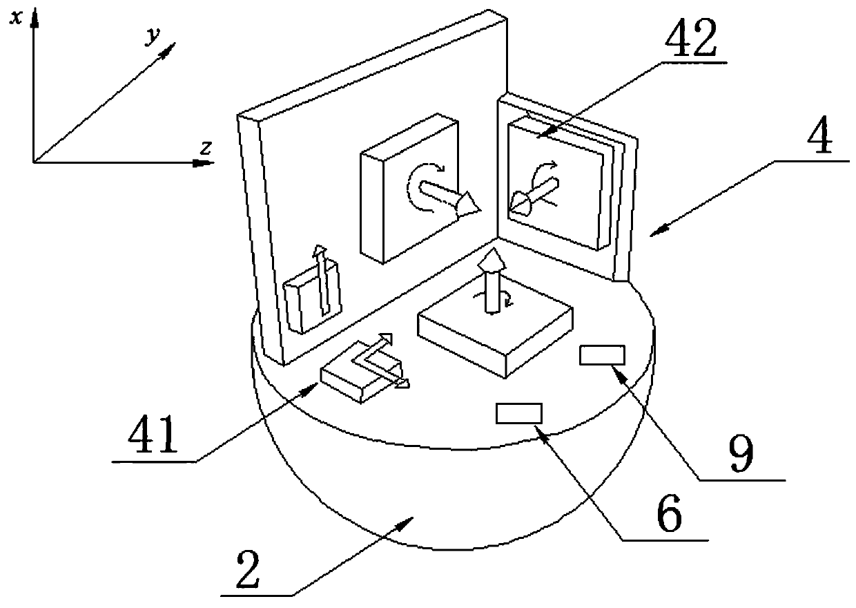 Sediment particle three-dimensional simulation motion monitoring experiment device and method