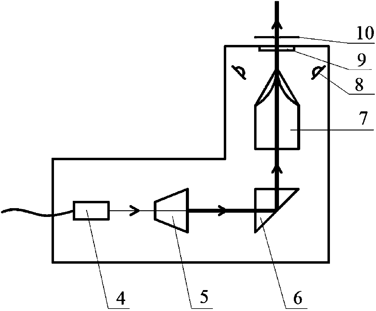 Underwater plankton optical imaging device and method