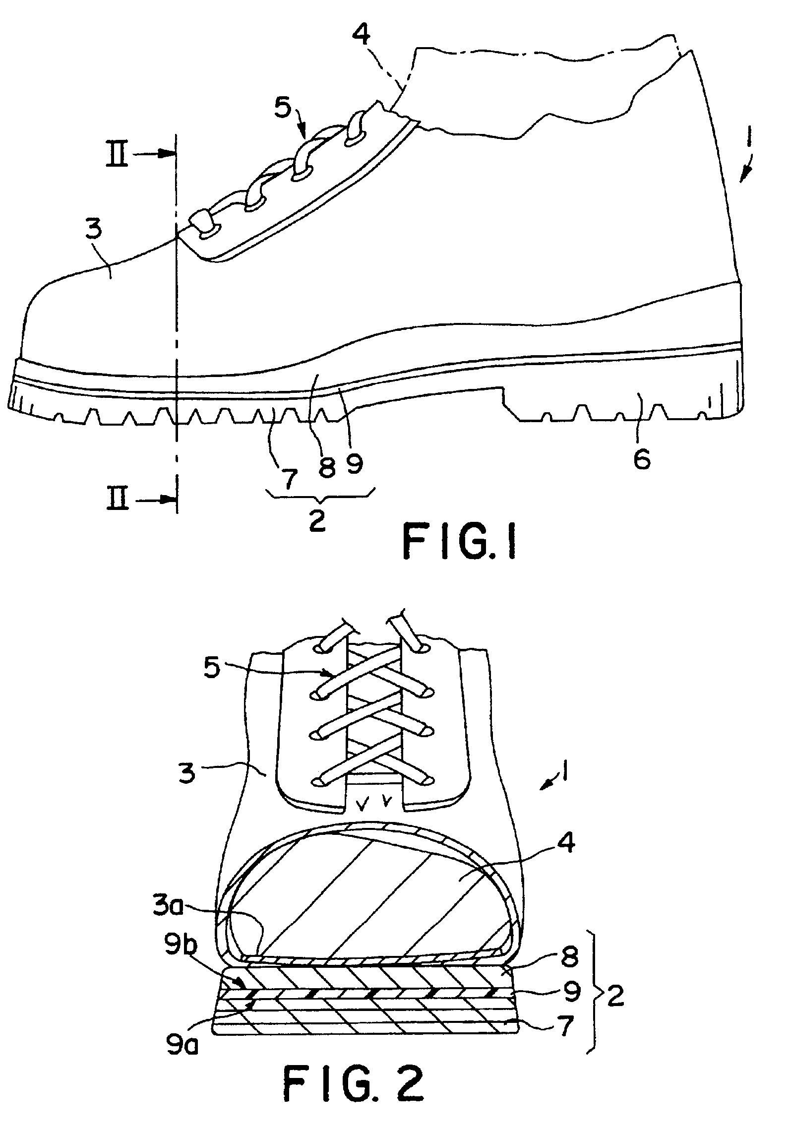 Multilayer sole for sport shoes