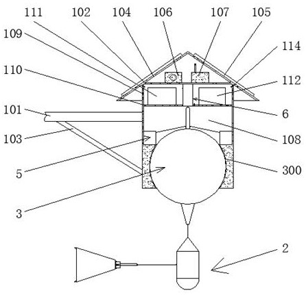 Water level measuring device for reservoir project management