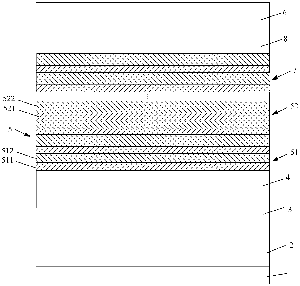 Light-emitting diode epitaxial wafer and preparation method thereof