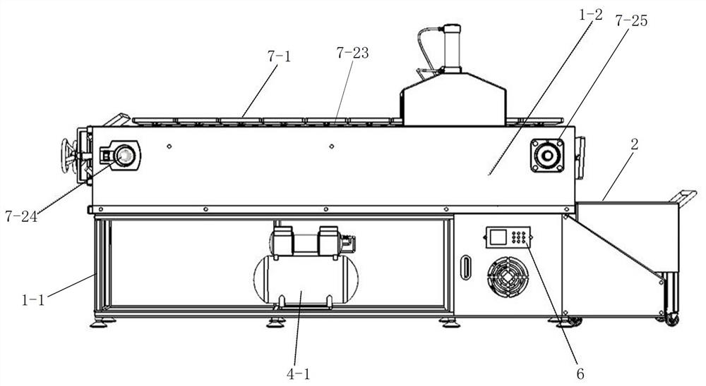 Automatic nondestructive disassembly system and disassembly method for waste mobile terminal complete machine