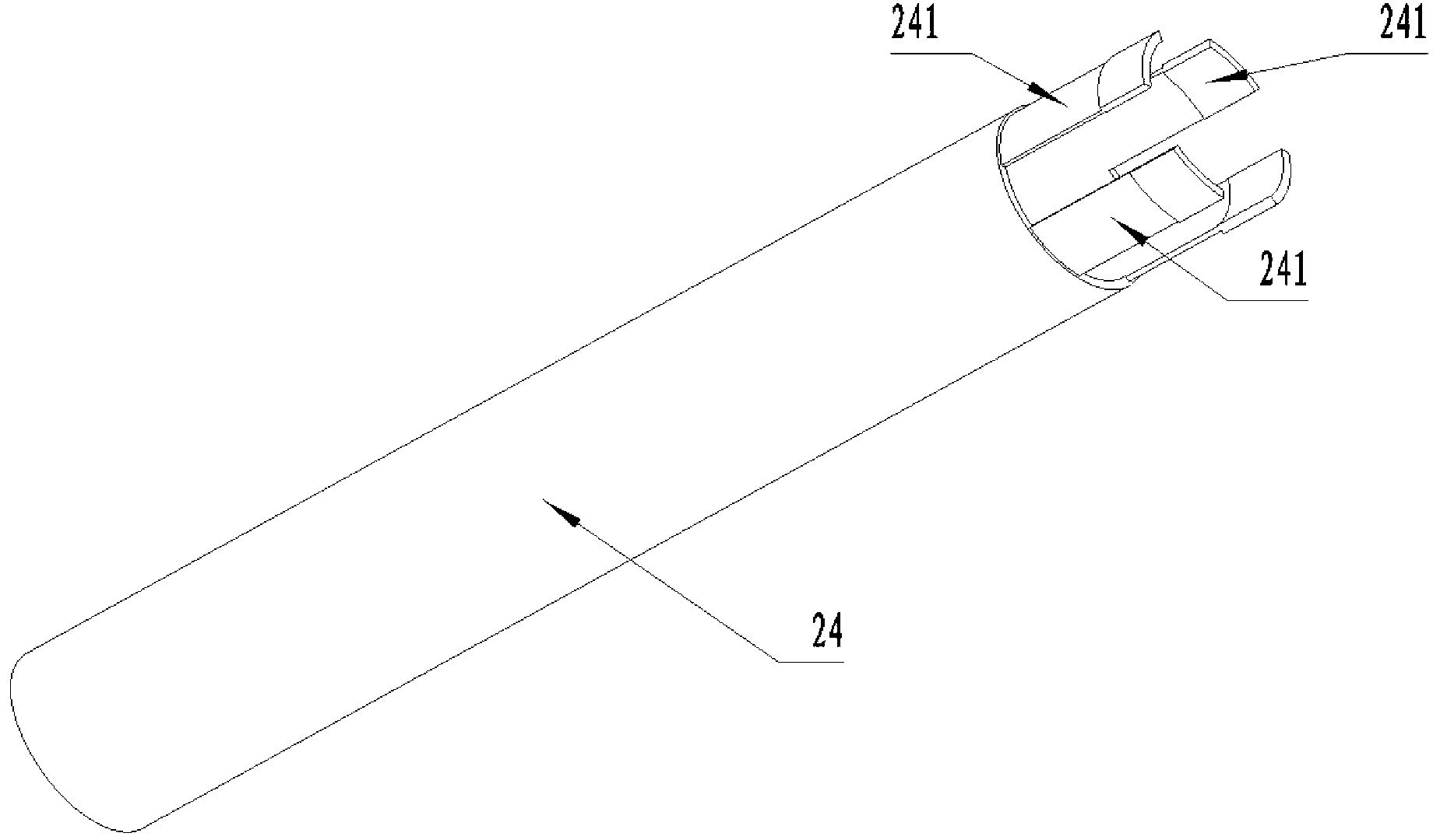 Test detecting tool for compression-type packer rubber sleeves