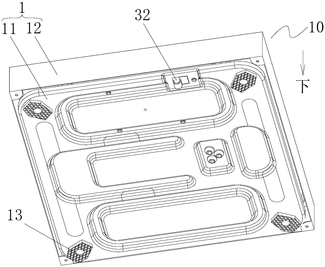 Networked electronic scale and network weighing system composed of multiple electronic scales