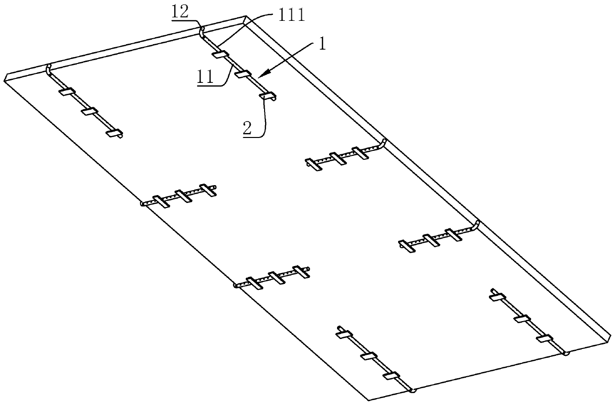 Floor tile floor paving construction method