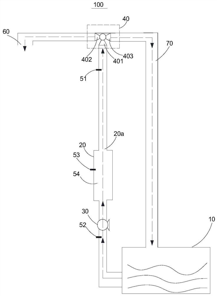 Device and method for water dispenser, water dispenser and machine readable storage medium