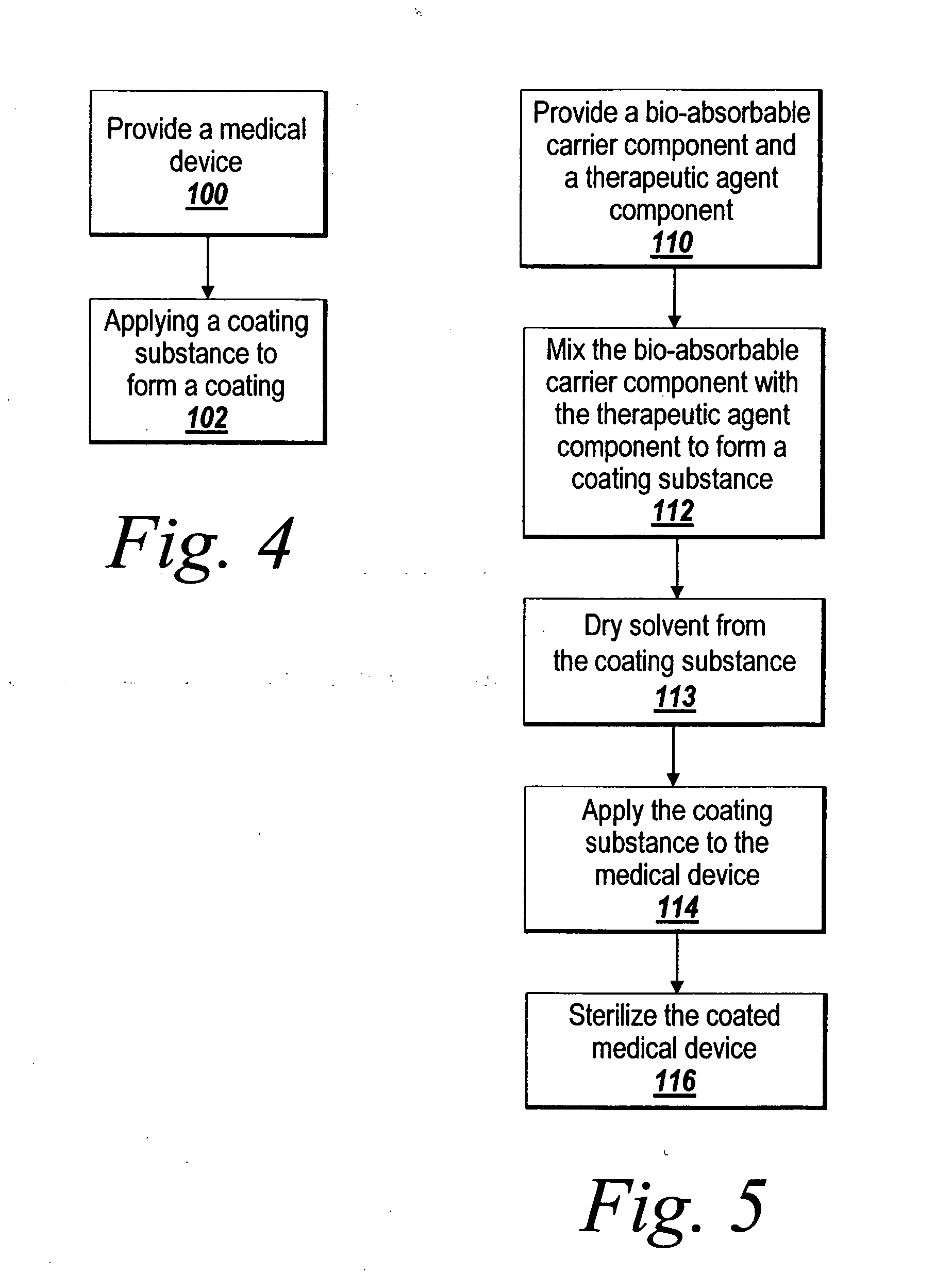 Pre-dried drug delivery coating for use with a stent