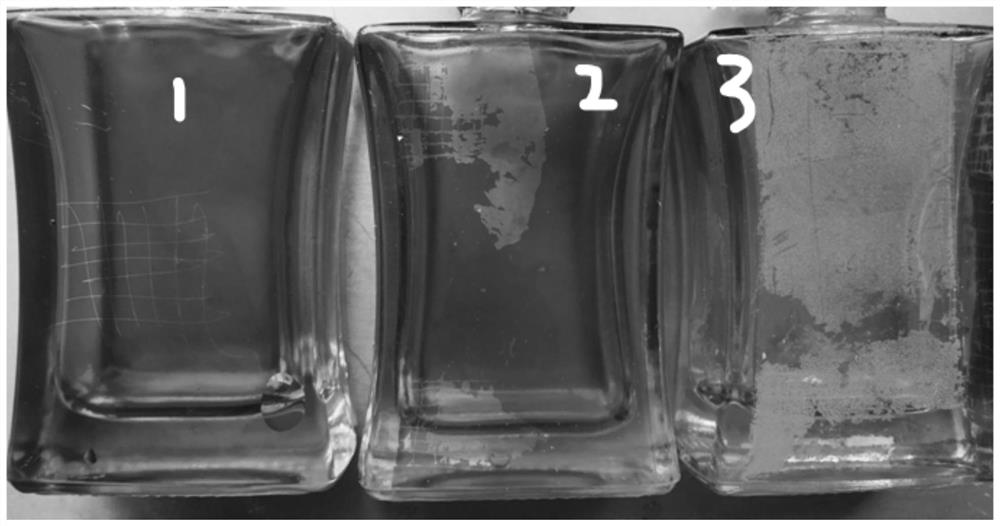 Boiling-water-resistant water-based glass coating material and preparation method thereof