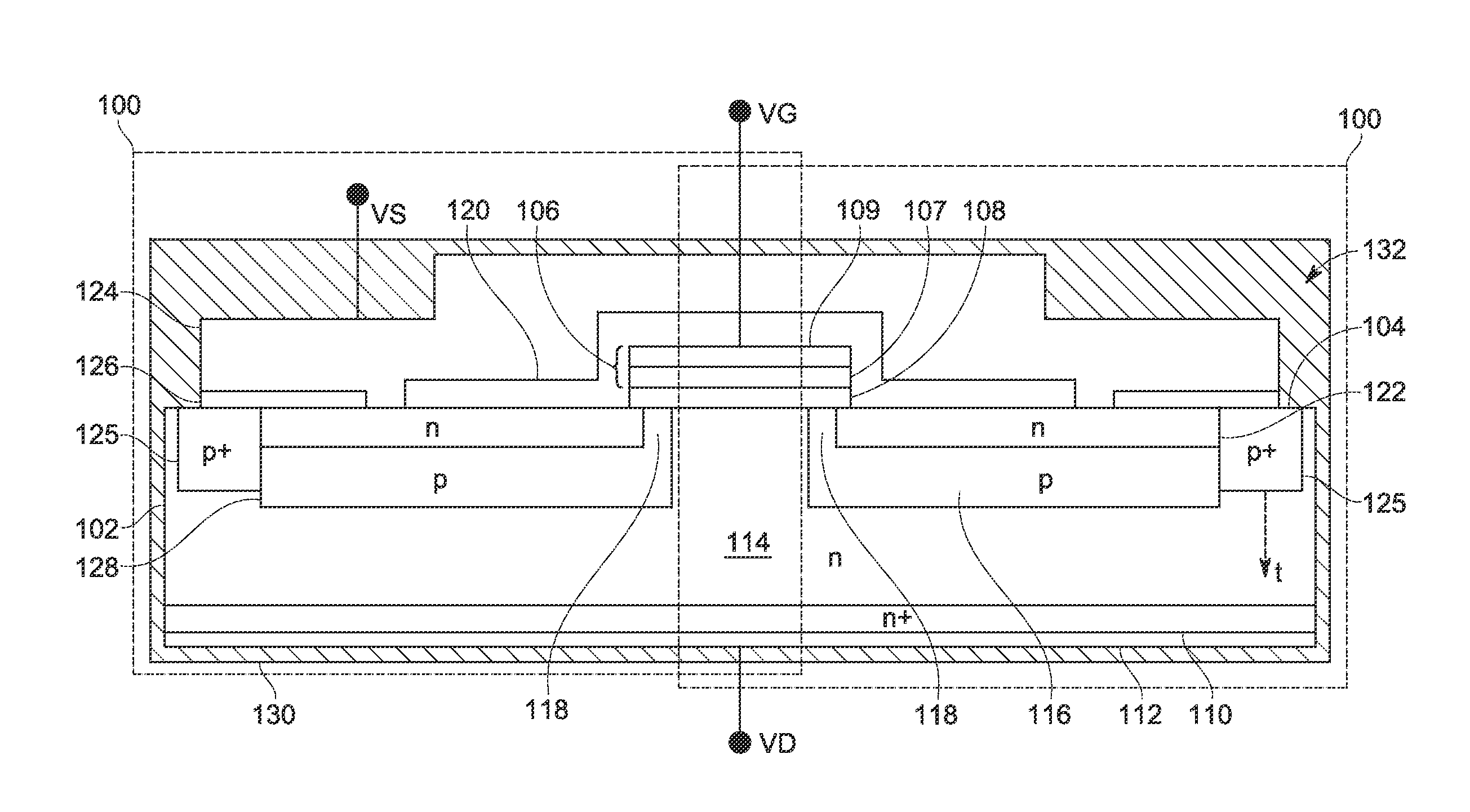 Semiconductor device and method for reduced bias temperature instability (BTI) in silicon carbide devices