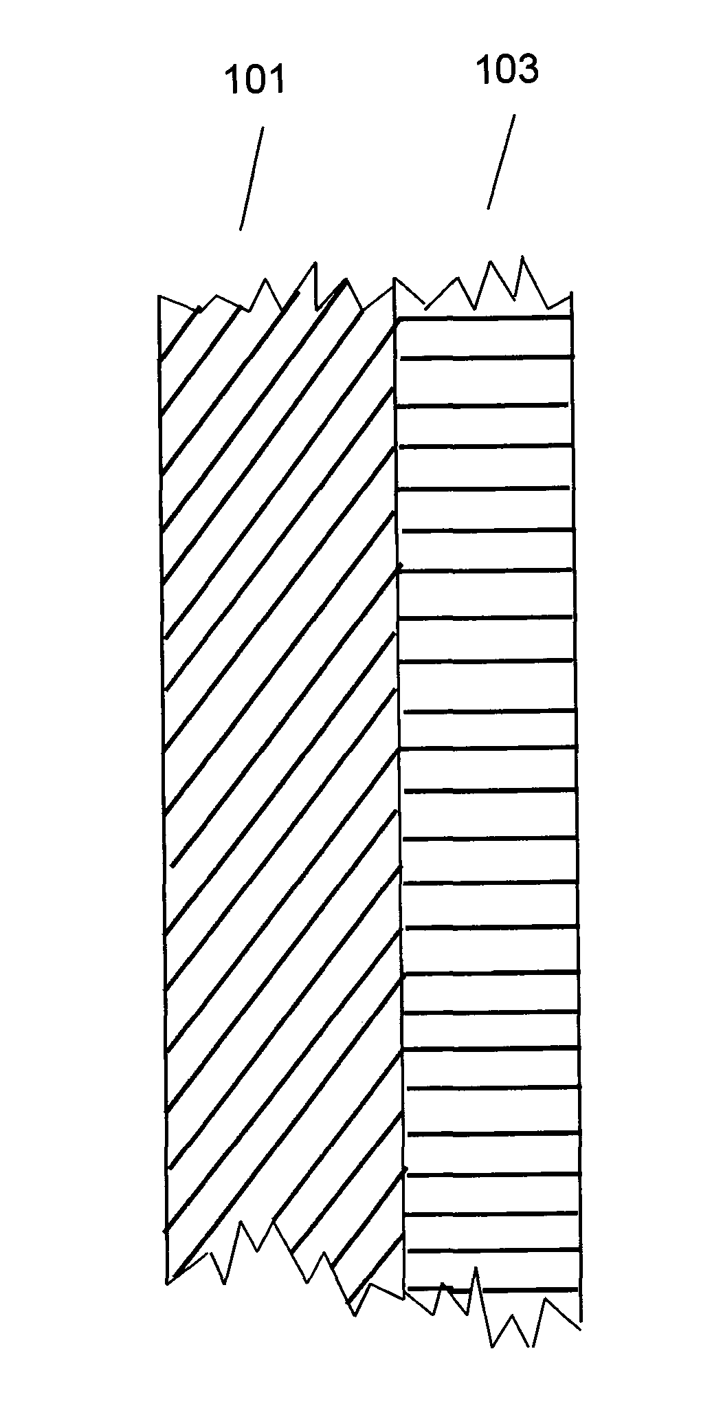 Ballistic protection with multi-layered structure including a plurality of rigid elements