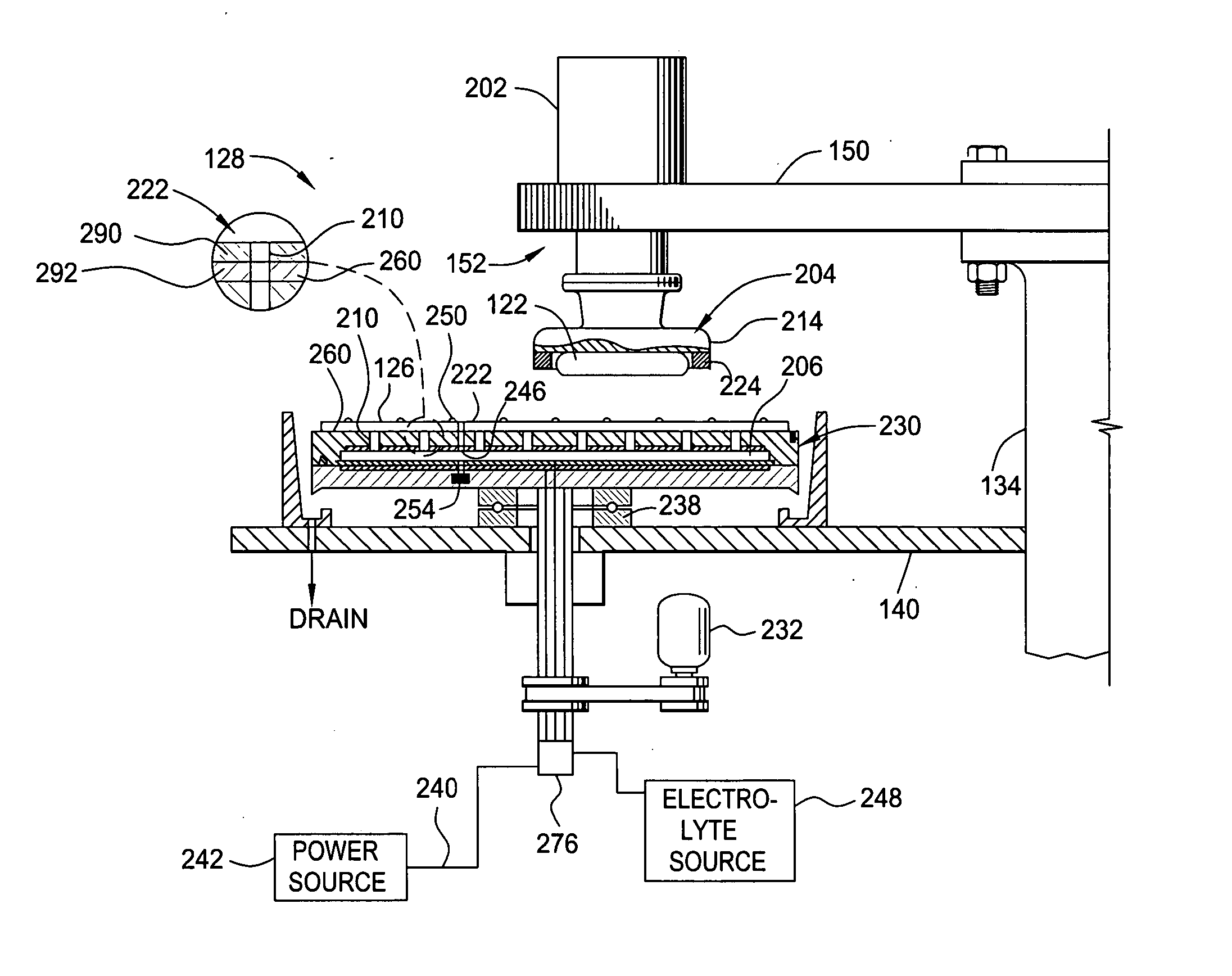 Method and composition for polishing a substrate