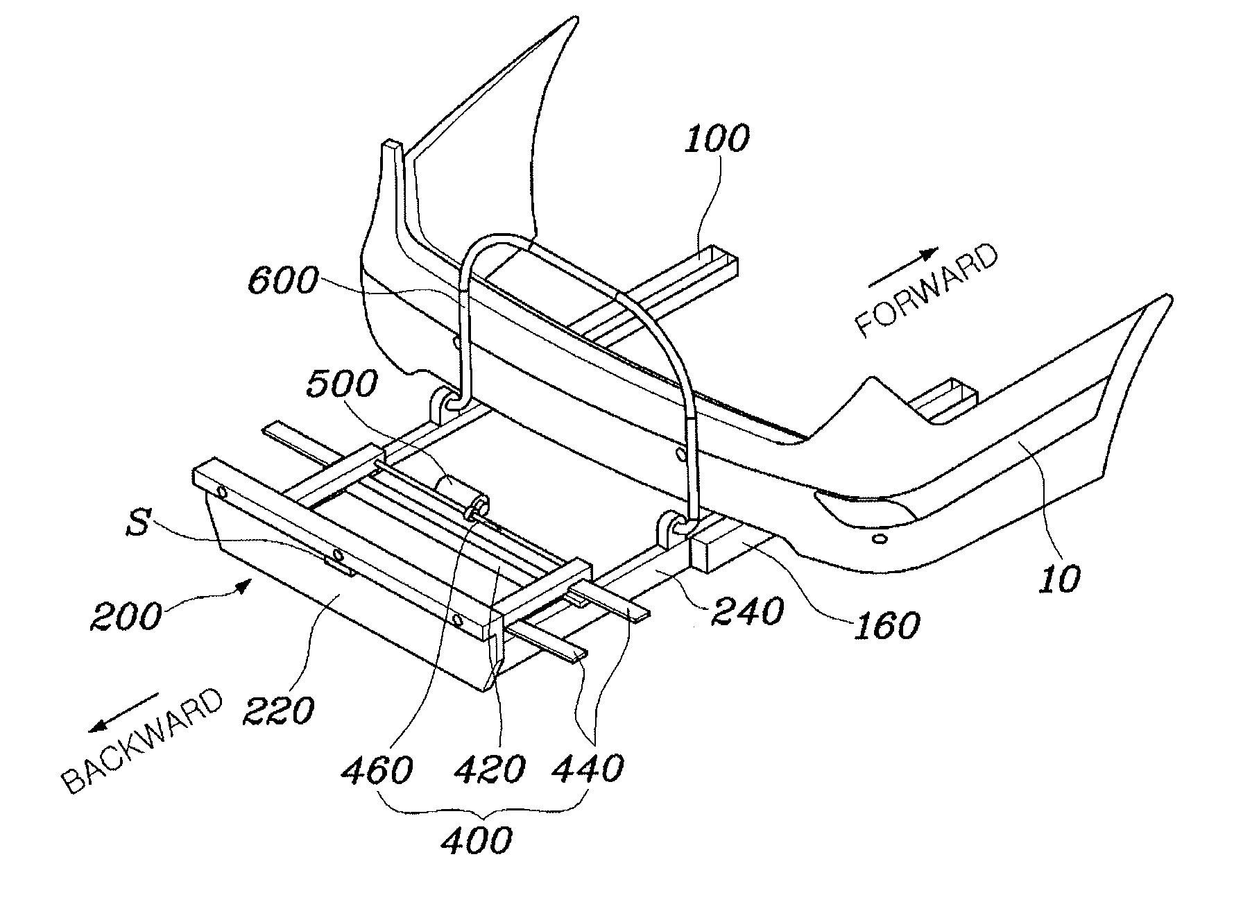 Bicycle carrier system for vehicle