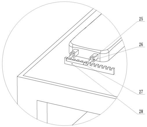 Lumbar disc herniation massage traction bed