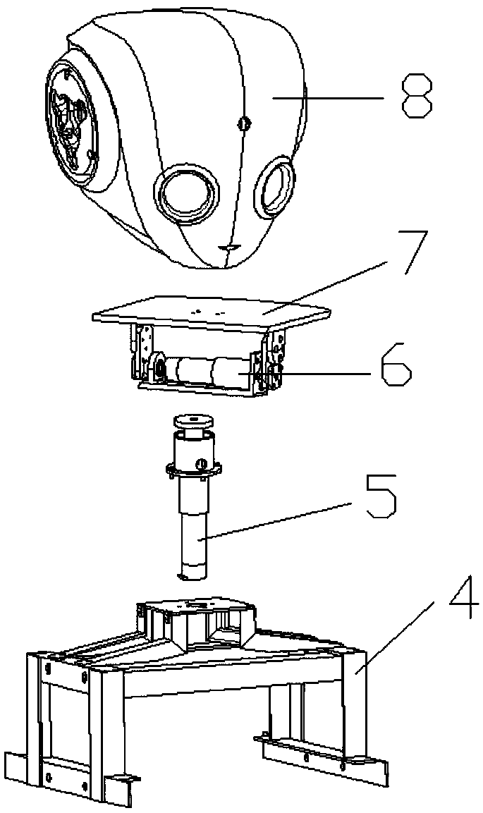 Indoor disinfection robot