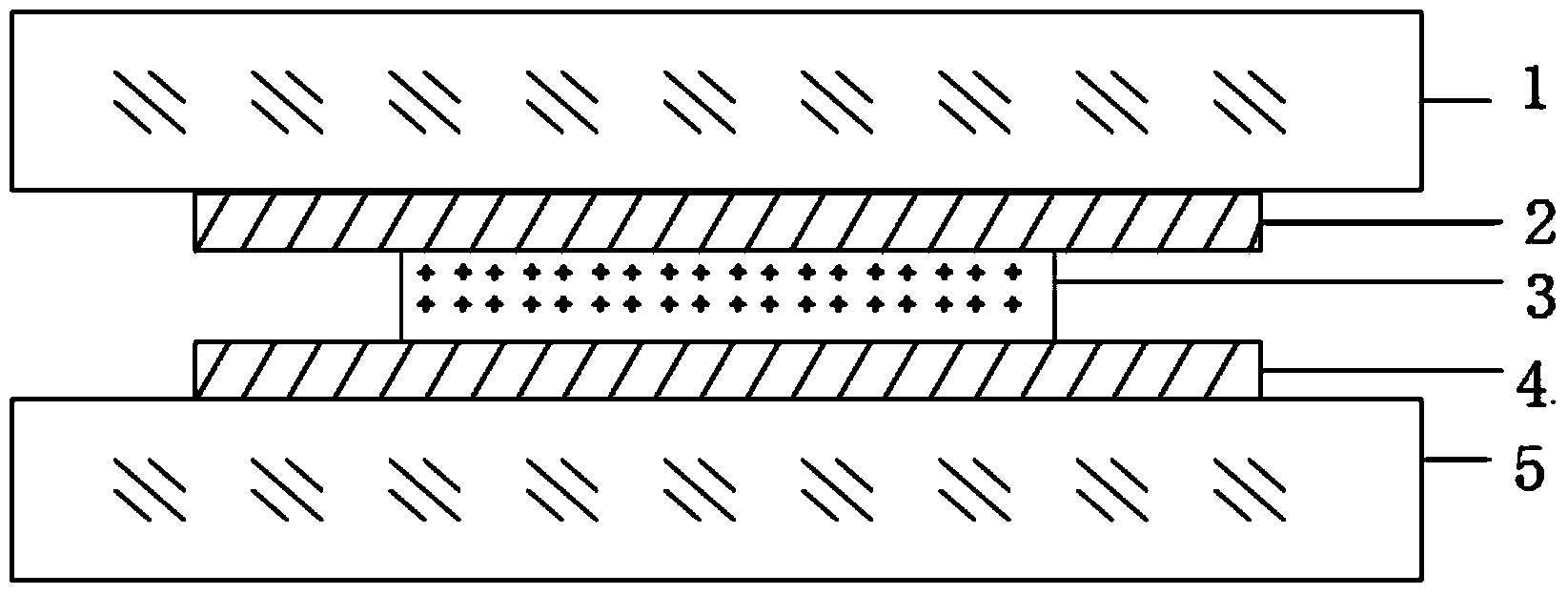 Preparation method for infrared heat-light modulator adopting sandwich composite structure