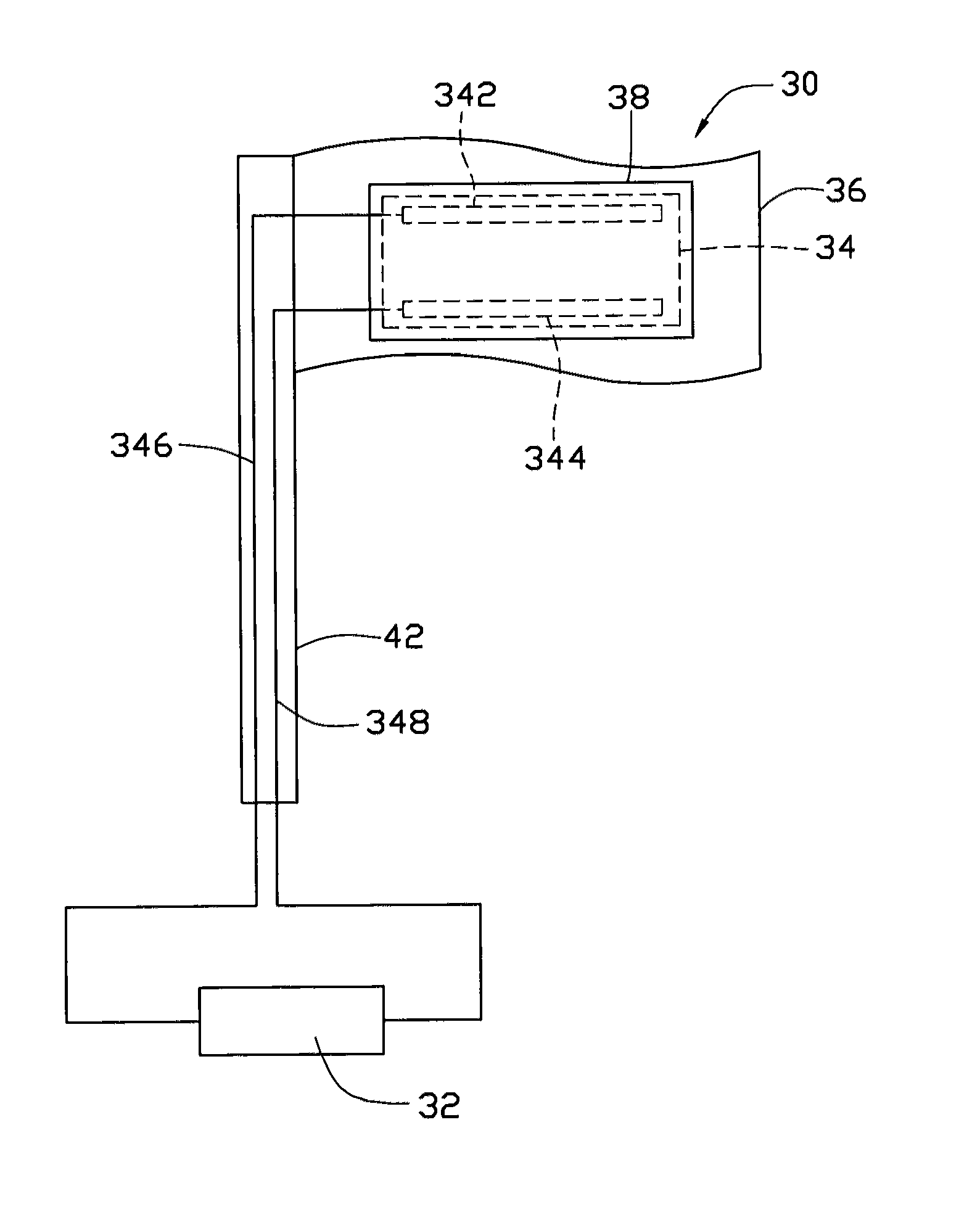 Flexible thermoacoustic device