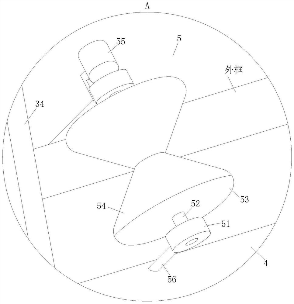 A three-head saw for processing aluminum alloy door frames