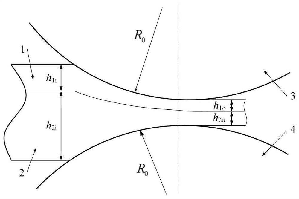 Method for predicting rolling force and thickness of each layer of cold-rolled metal composite plate